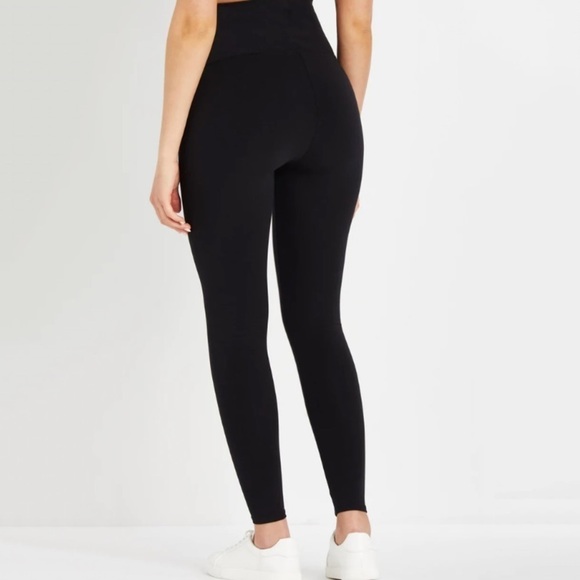 NWT Mama Prima Motherhood Maternity Postpartum High Rise Seamless Leggings - Picture 6 of 11